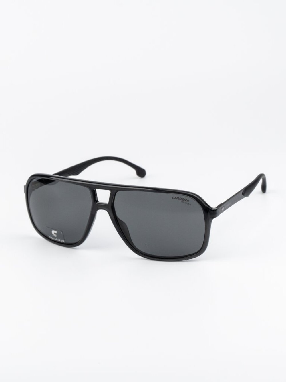 Carrera Men Sunglasses Grey Polarized Pilot Carrera 8035/S 0KB7/M9 NEW AUTHENTIC